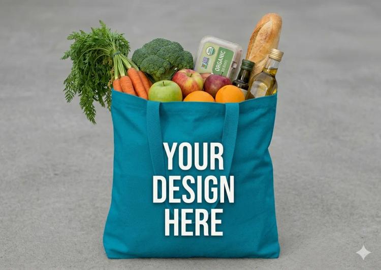 Large Grocery Tote Bags