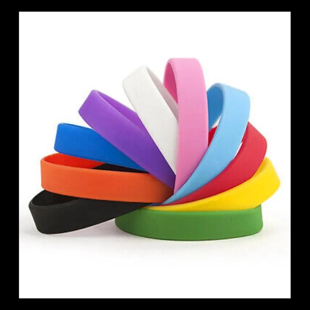 Plain Silicon Wristband